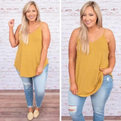 Warm From The Sun Tank, Light Mustard -Chic Soul Store 3.14 13 303a7657 a511 4f51 9877 40b4d1a59222