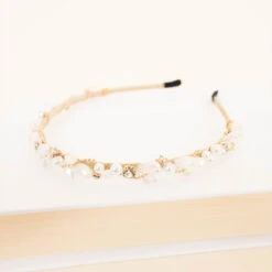 Crystals For The Bride Headband, White -Chic Soul Store 30 2027b428 fbd2 4022 97ee 881e3c04b585