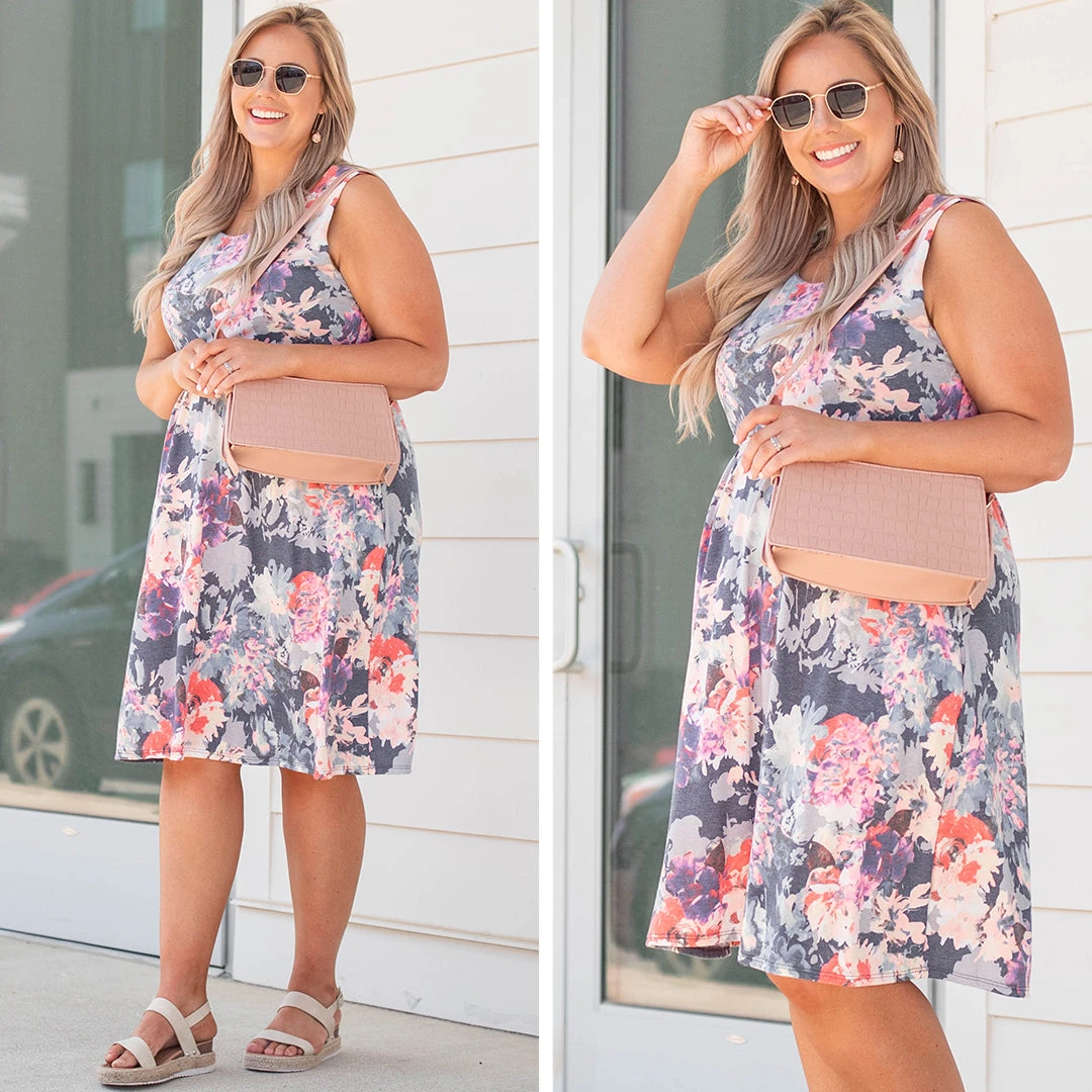 Classy Girls Dress, Navy 8 Classy Girls Dress, Navy - Image 6