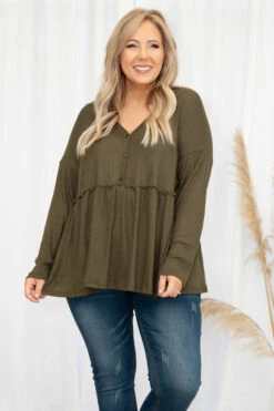 When I Look In Your Eyes Top, Olive