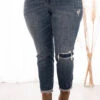 Highly Recommended Jeans, Dark Wash -Chic Soul Store 373A4850