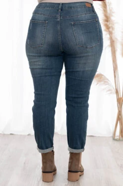Highly Recommended Jeans, Dark Wash 12 Highly Recommended Jeans, Dark Wash -Chic Soul Store 373A4852
