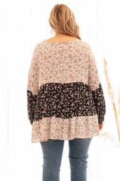 Happy Together Top, Ivory-Black -Chic Soul Store 373A5115