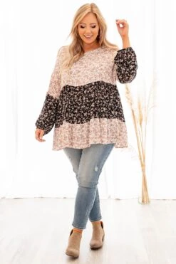 Happy Together Top, Ivory-Black -Chic Soul Store 373A5120 e3fcbb5b 7a76 4341 938b cc7467d15e96
