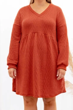 Girl Like Me Dress, Dark Rust -Chic Soul Store 373A5530 152eb46b 35ff 4436 a259 8dee37aaab67