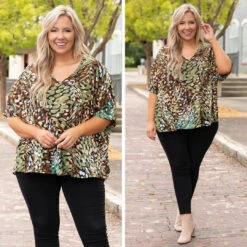 Take Me Somewhere Top, Olive -Chic Soul Store 37 54afcc5f 8abf 4280 bf35 448d3839bb5c