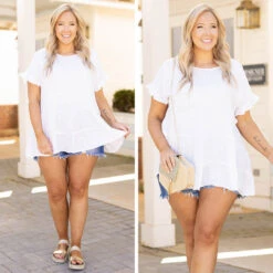 Defy The Odds Top, Ivory -Chic Soul Store 3 1642bc1d a003 4d1e a480 e42985890def