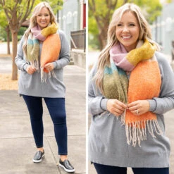 Coffee Kisses Scarf, Multi -Chic Soul Store 3 56981ccd 2000 4107 9f66 8c9c4635b2c7