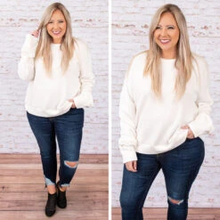 Claim Your Love Sweater, Ivory -Chic Soul Store 3 5fceca63 6c73 4bd8 8910 a8d3984a3d07