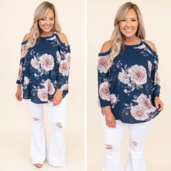 Born This Way Top, Navy -Chic Soul Store 3 6152ca38 dbec 447d 9378 f716adff2bc9