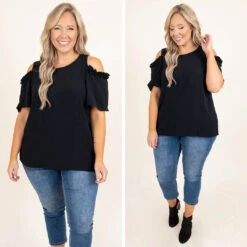 Beauty And Better Top, Black -Chic Soul Store 3 74550041 3035 4b58 92da 2fbd87b4da85