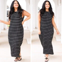 Did Someone Say Stripes Dress, Black -Chic Soul Store 3 7bfd3af6 2d59 4099 966c 88d55959e0f9