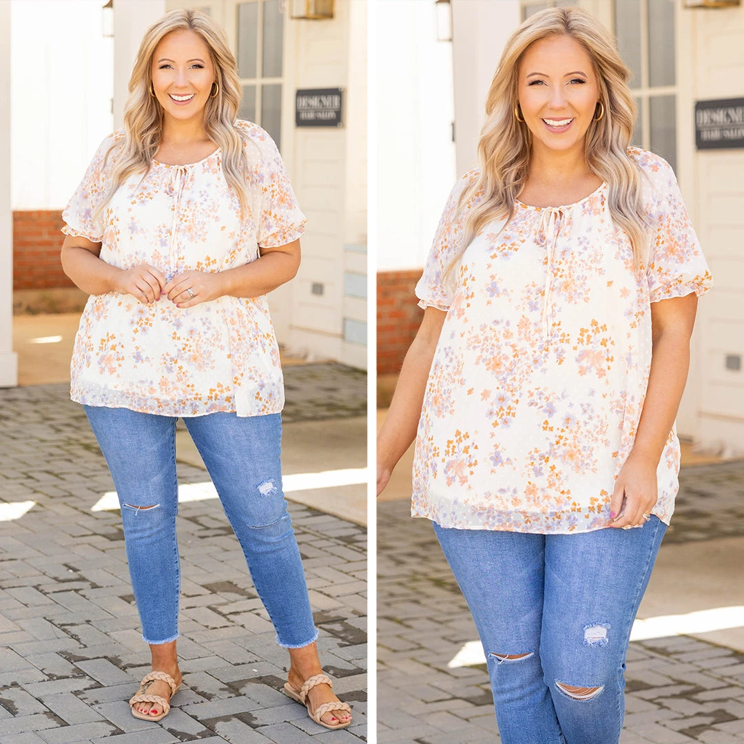 Block Party Dinner Top, Ivory 8 Block Party Dinner Top, Ivory - Image 6