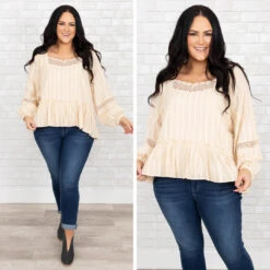 Enchanting Tales Top, Taupe 13 Enchanting Tales Top, Taupe -Chic Soul Store 3 bb439751 b5ce 499f a1c2 7365c4873bbf