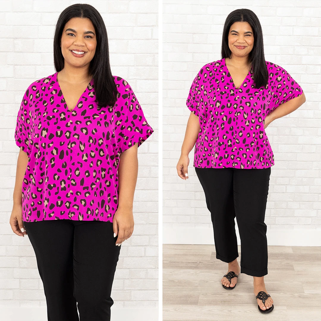 Adventures In The Jungle Top, Hot Pink 8 Adventures In The Jungle Top, Hot Pink - Image 6