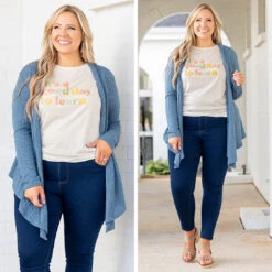 Classy Miss Cardigan, Denim -Chic Soul Store 3 c42841b7 0af2 4de0 857d cd84d58f62bc