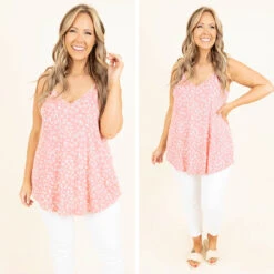 Call It A Crush Tank, Pink -Chic Soul Store 3 deefb1d0 2e1f 455a 9f04 2485c214a858