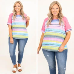 Catch My Flight Top, Pink -Chic Soul Store 3 f888d5f8 e576 4f45 8913 f87463289ff6