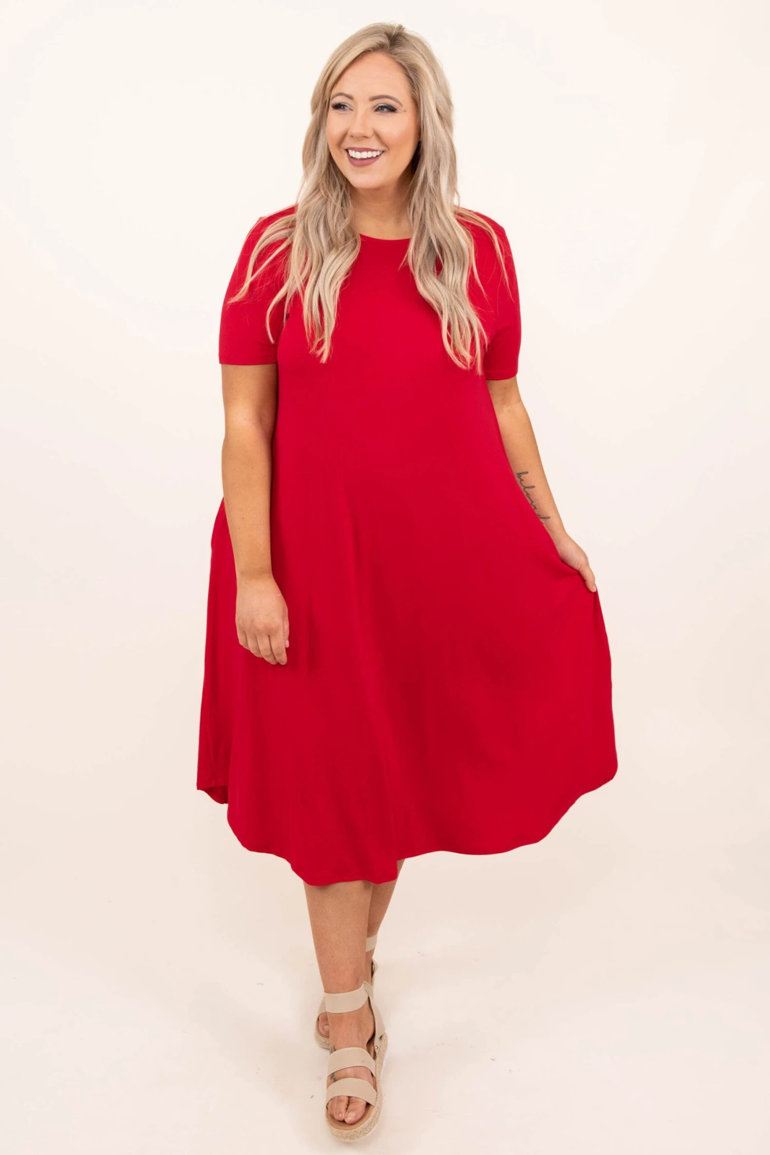 Somebody Like You Dress, Ruby 5 Somebody Like You Dress, Ruby - Image 3