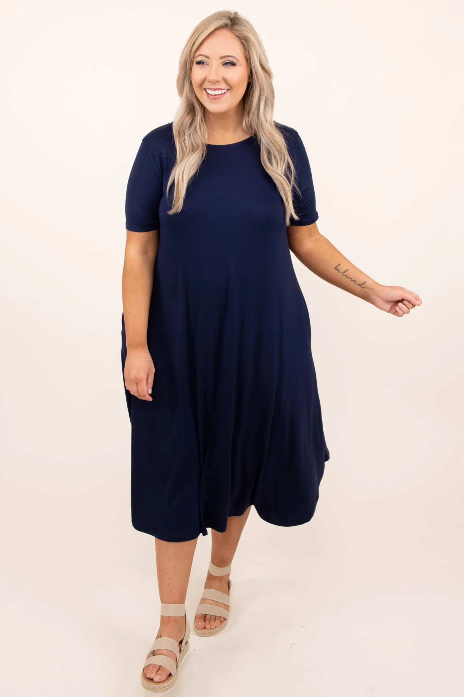 Somebody Like You Dress, Navy 3 Somebody Like You Dress, Navy