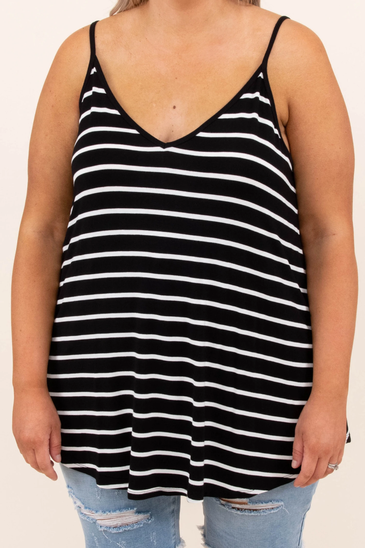 Toes In The Sand Tank, Black 6 Toes In The Sand Tank, Black - Image 4