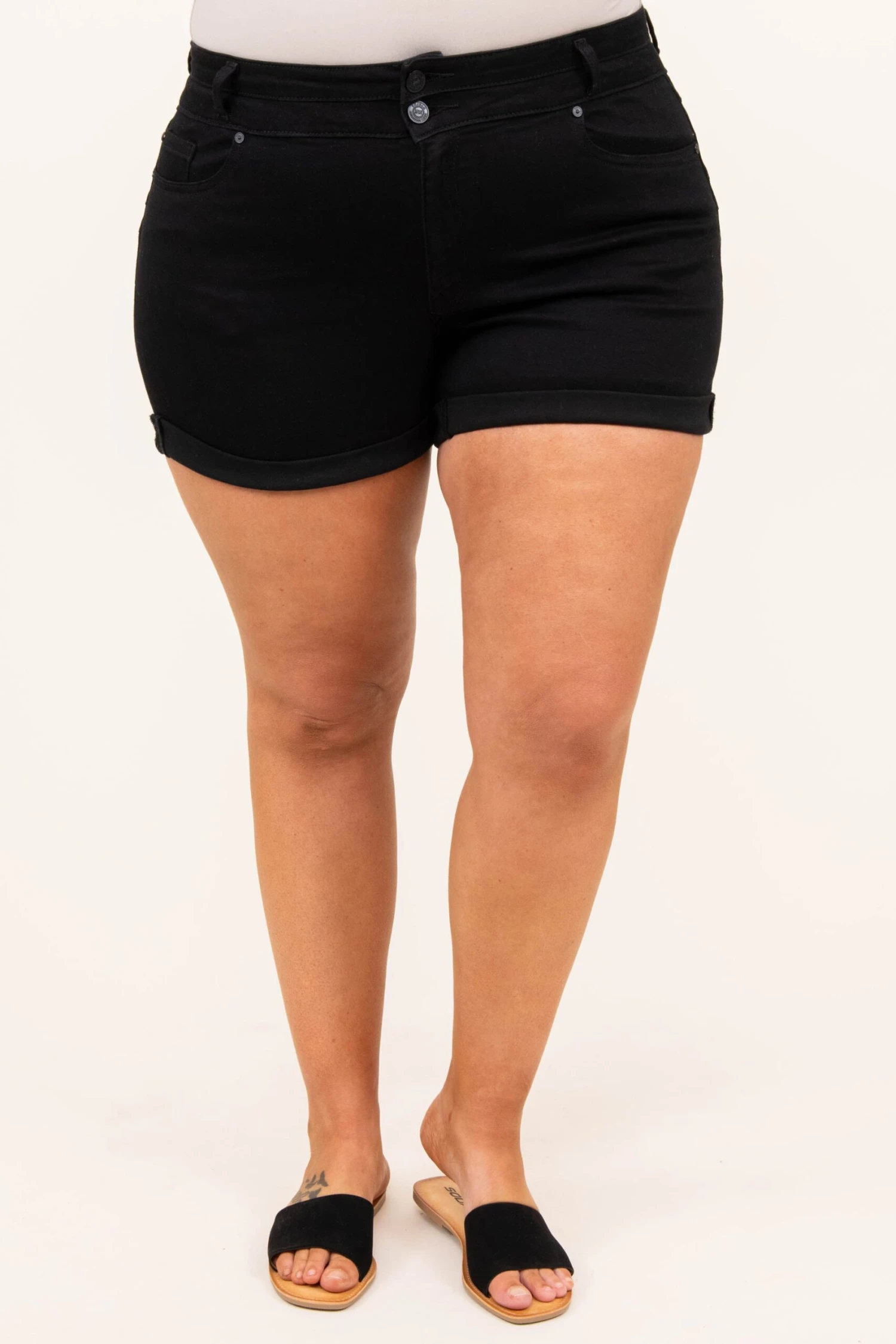 Let's Get Loud Shorts, Black 4 Let's Get Loud Shorts, Black - Image 2