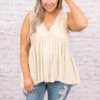 Wonder Always Top, Natural -Chic Soul Store 4 6 4860