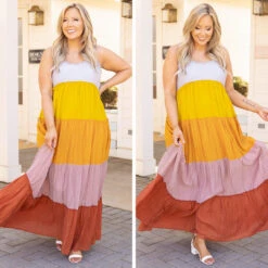 Met You In The Summer Dress, Rust Multi 13 Met You In The Summer Dress, Rust Multi -Chic Soul Store 4 34e03418 aa91 424d 957e 753fca1edf87