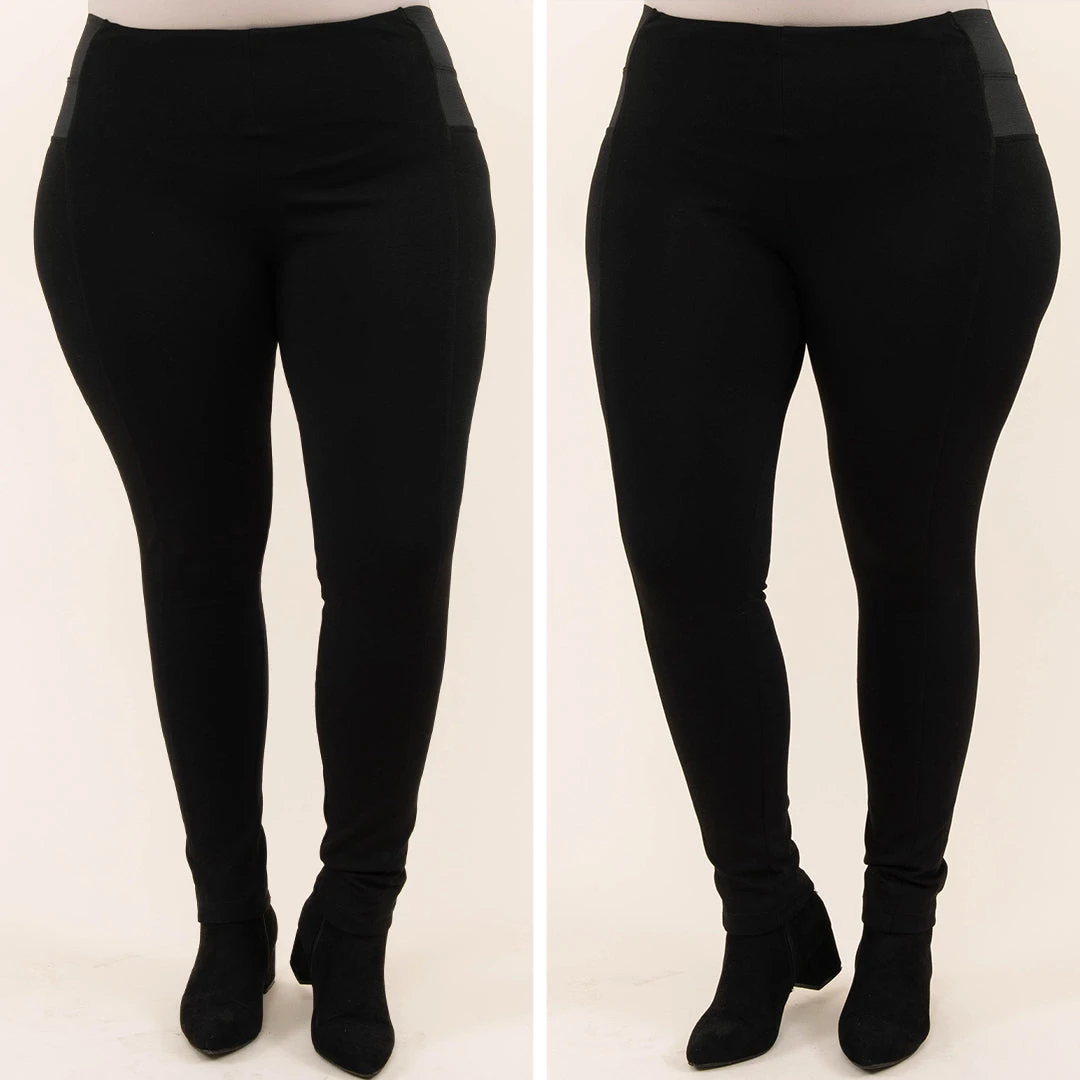 Let The Good Times Roll Pants, Black 8 Let The Good Times Roll Pants, Black - Image 6