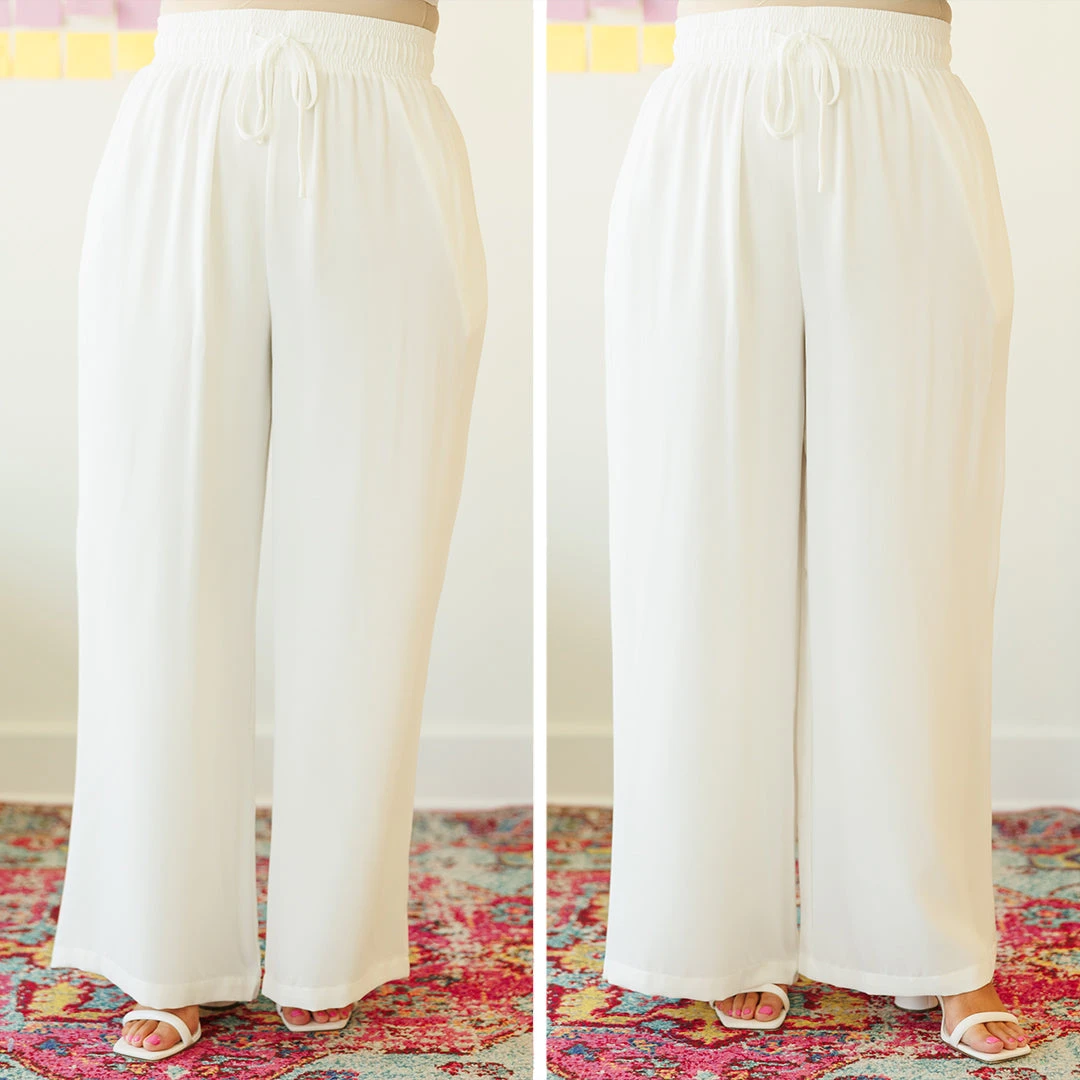 Can't Sit Still Pants, White 9 Can't Sit Still Pants, White - Image 7