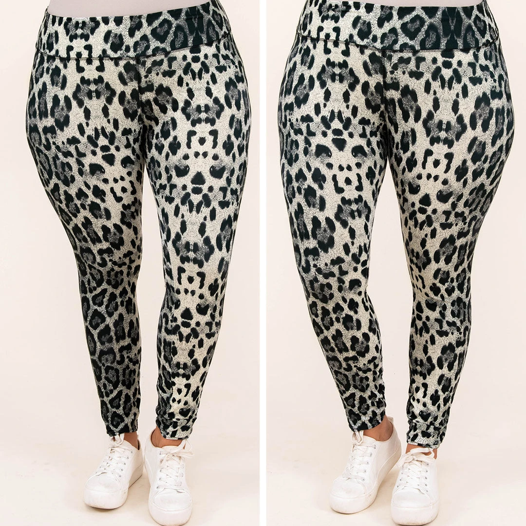 My Feisty Side Leggings, Grey 8 My Feisty Side Leggings, Grey - Image 6