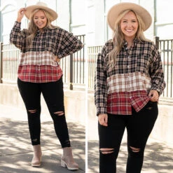 Cider Days Shacket, Black-Oatmeal-Marsala -Chic Soul Store 4 cade6e59 9ec1 4a9c b466 96680d3f31ba