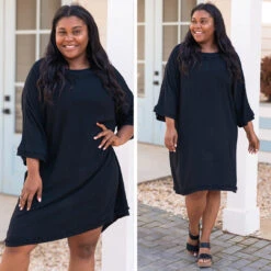Everyday Magic Dress, Black -Chic Soul Store 4 e908376b 57bc 4220 ad6f b2ffa2757bf4