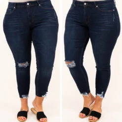 Karma Jeggings, Dark Wash -Chic Soul Store 4 f123c15b e32e 4e24 bafc e2f9b755a782