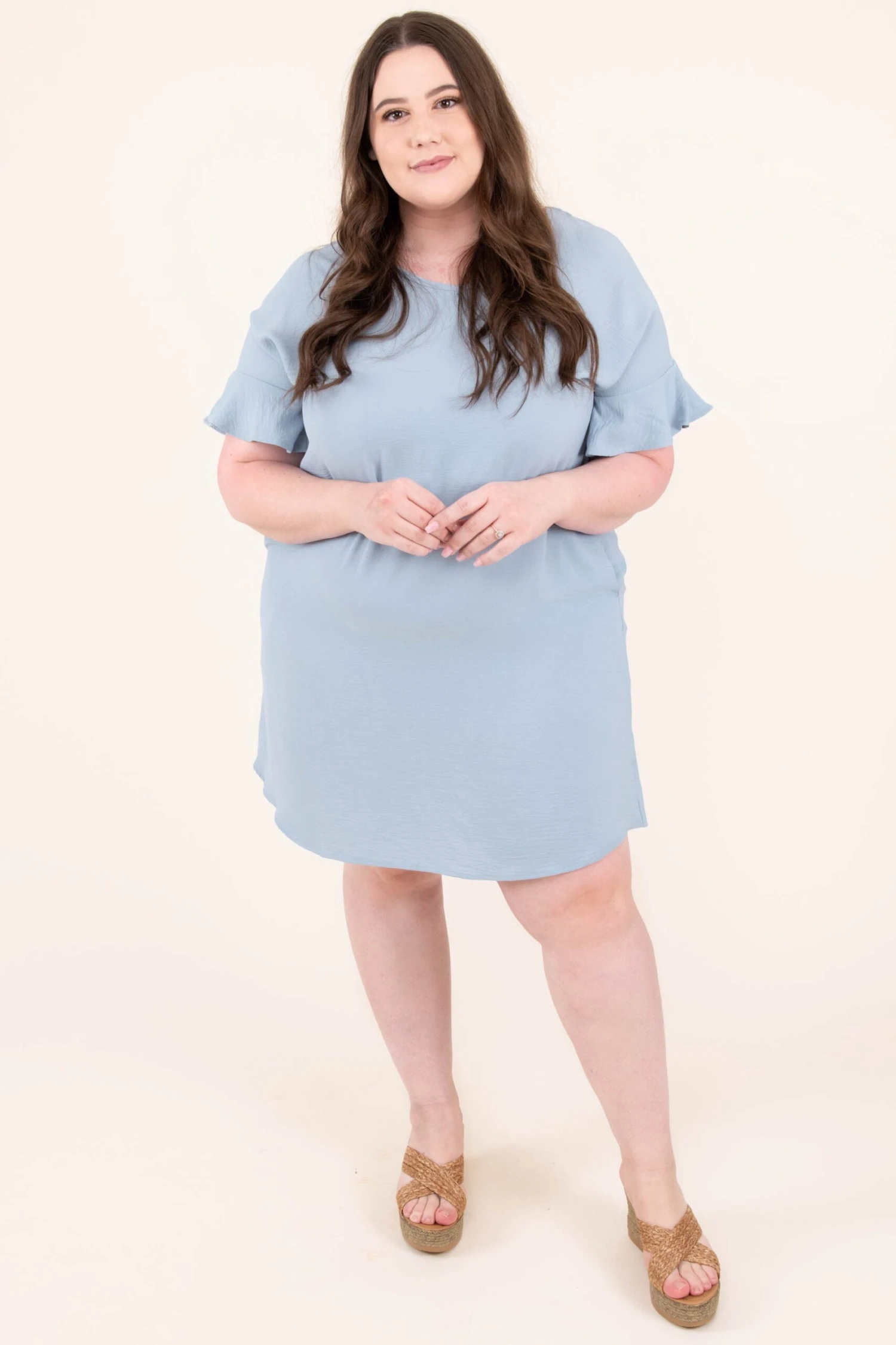 Moments In The Sun Dress, Sky Blue 7 Moments In The Sun Dress, Sky Blue - Image 5