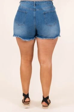 Sunny Living Shorts, Medium Wash 10 Sunny Living Shorts, Medium Wash -Chic Soul Store 5 14 9170