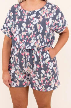 Soft Spots Romper, Multi -Chic Soul Store 5 19 9479