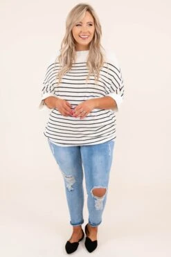 Love You, Mean It Top, Ivory 10 Love You, Mean It Top, Ivory -Chic Soul Store 5 24 9802