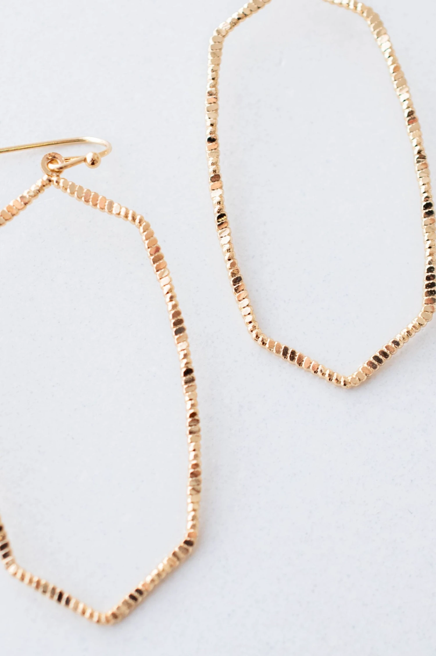 Romantic Views Earrings, Gold 5 Romantic Views Earrings, Gold - Image 3