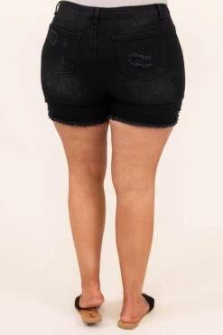 Destiny Awaits Shorts, Black -Chic Soul Store 5 6 8480