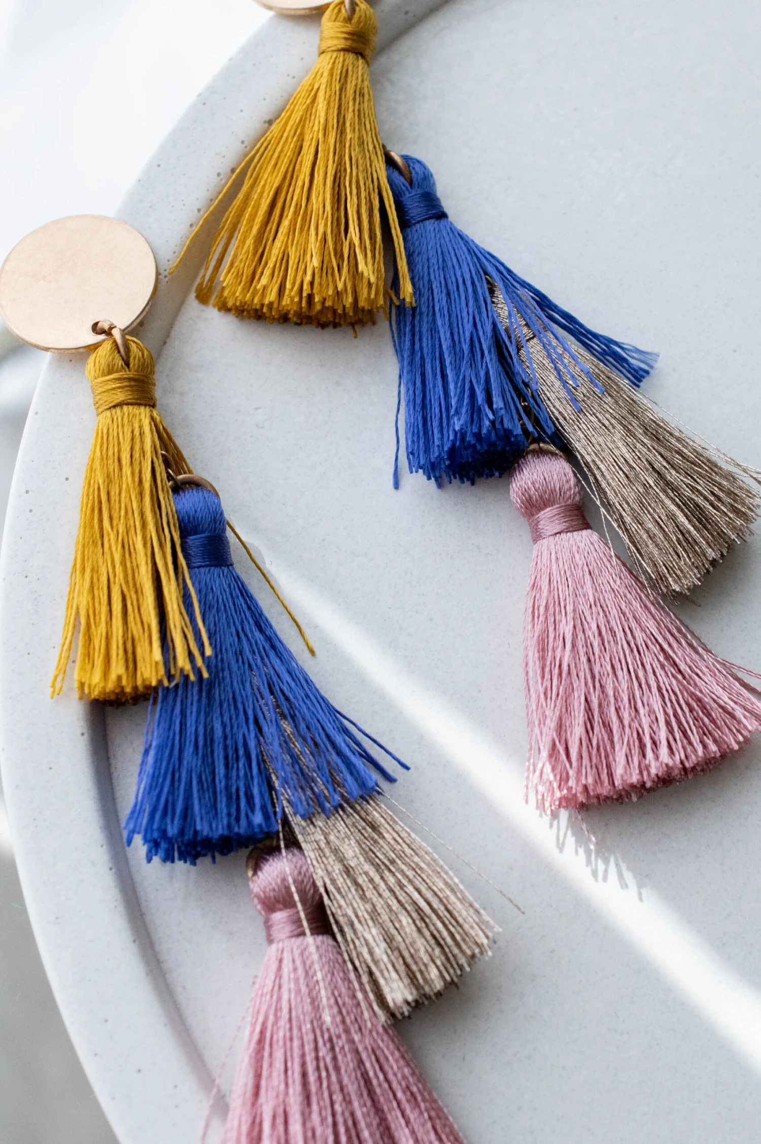 Showstopper Earrings, Gold Multi 4 Showstopper Earrings, Gold Multi - Image 2