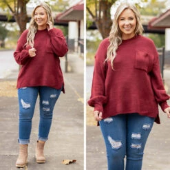 Yours In A Heartbeat Top, Red -Chic Soul Store 51 32a44c3b 22dd 40de 99ef 7c54f08fc488