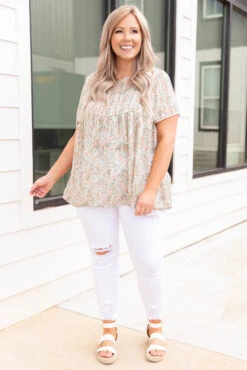 Sunshine Weather Top, Sage -Chic Soul Store 5E1A0451 Edit 906b803d b666 4d91 927d 20559929f28f