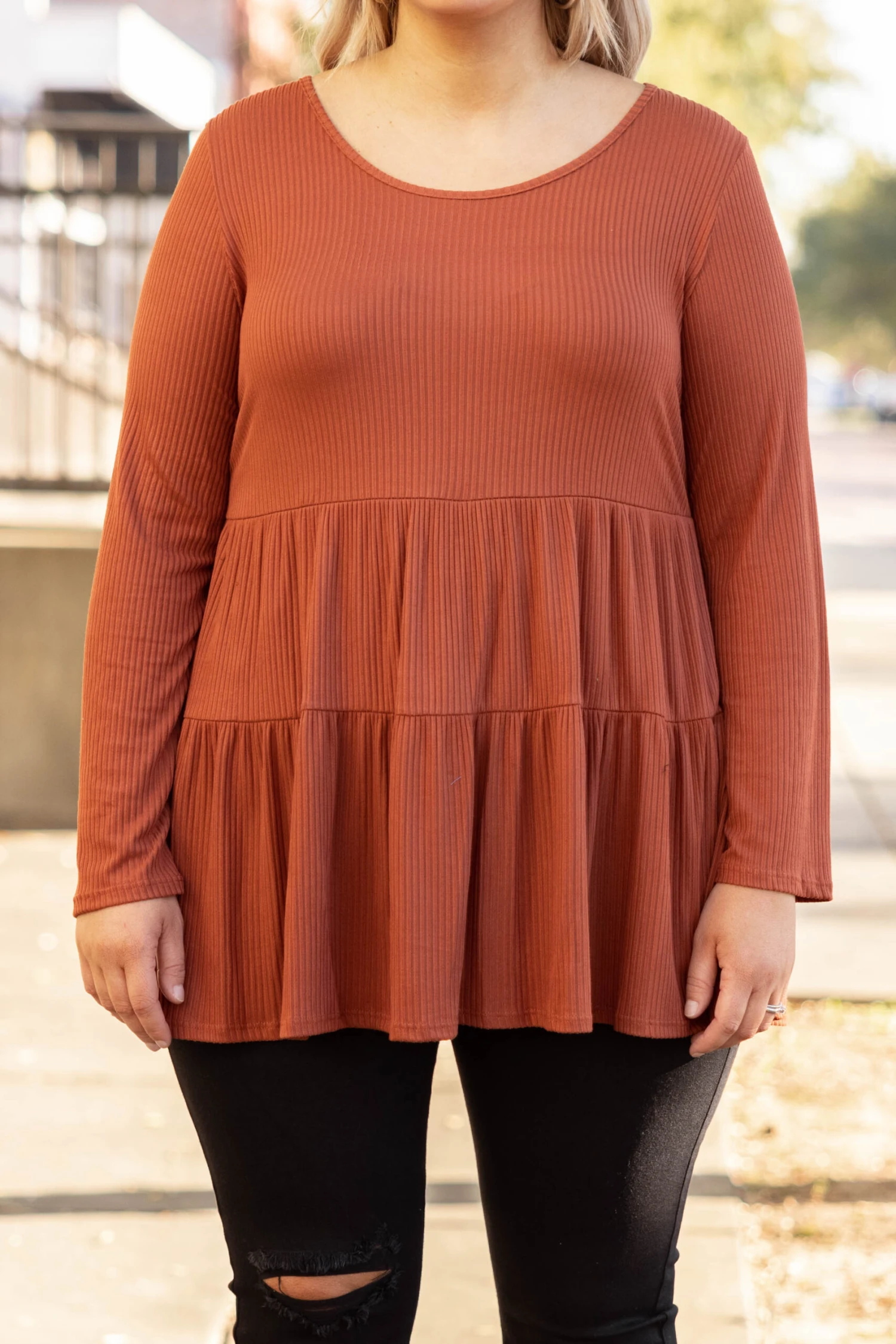 Broken Bells Top, Rust 6 Broken Bells Top, Rust - Image 4