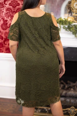Once In A Lifetime Dress, Olive -Chic Soul Store 5E1A0955 Edit Edit