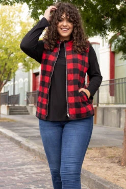 It's That Time Of Year Vest, Red Combo