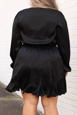 How Are You Doing Dress, Black -Chic Soul Store 5E1A1483