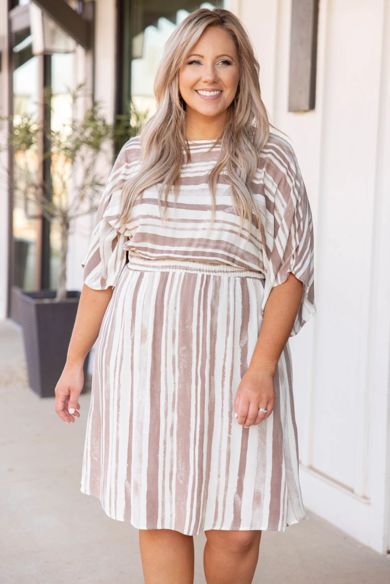 Tea Has Been Spilled Midi Dress, Mocha 3 Tea Has Been Spilled Midi Dress, Mocha