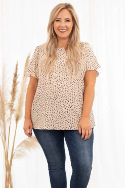 Unspoken Dream Top, Beige