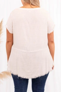 Musical Ride Top, Off White 12 Musical Ride Top, Off White -Chic Soul Store 5E1A2509